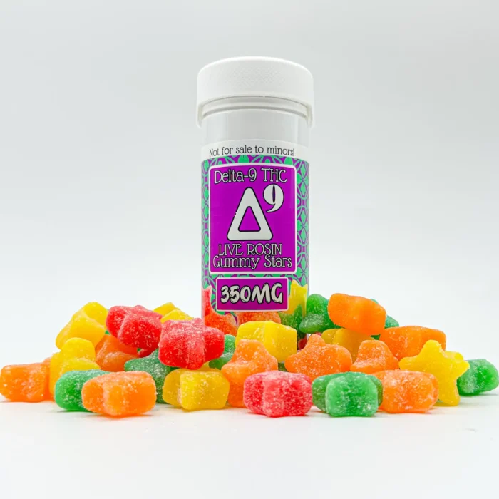 Delta-9 THC Gummy Stars 25Count